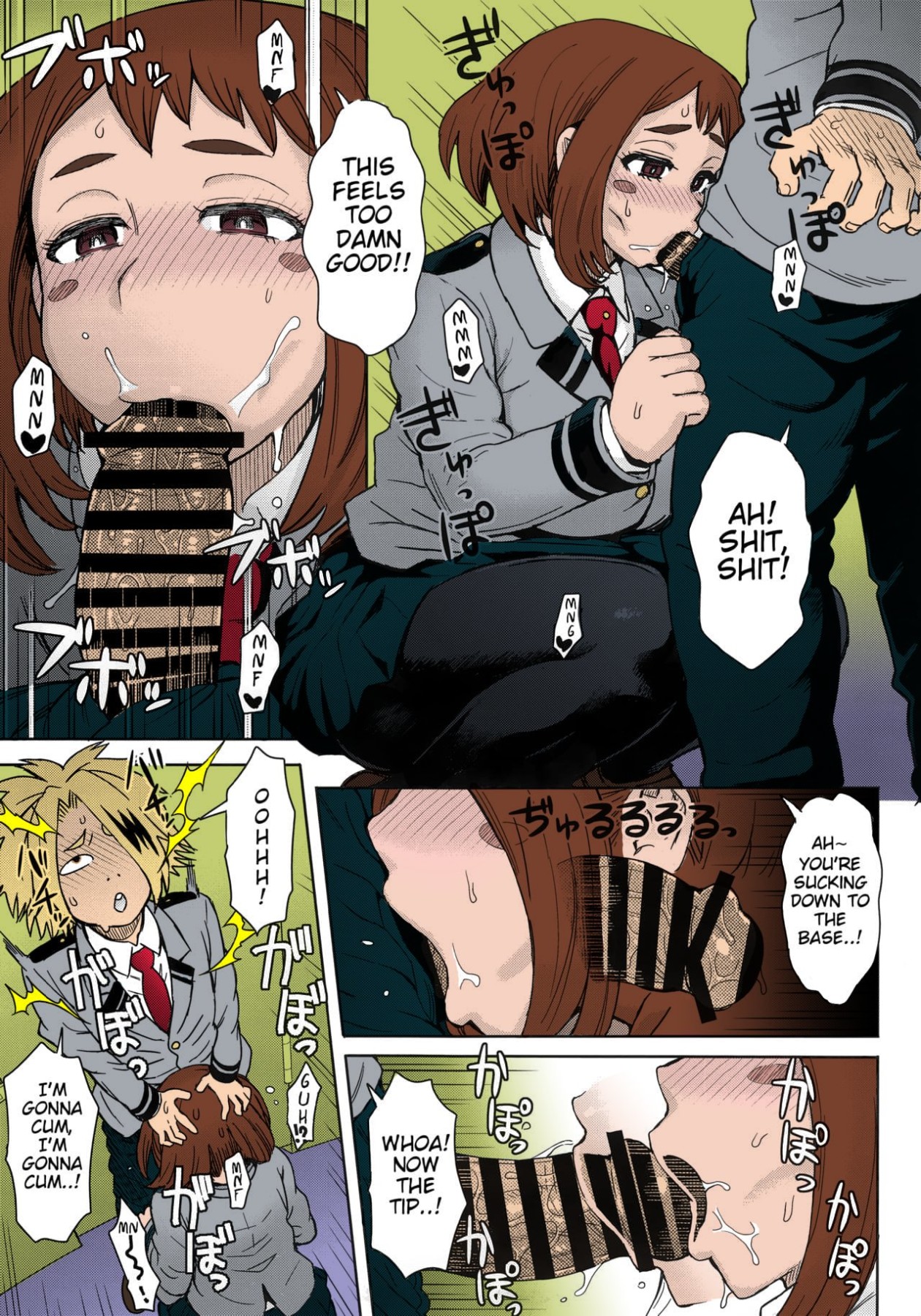 Hentai Manga Comic-Uraraka's Behind-the-Scenes Prostitution-Read-4